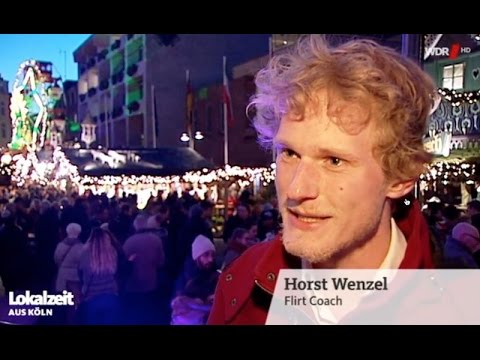 Flirten auf dem Weihnachtsmarkt (Flirttrainer Horst Wenzel im WDR)