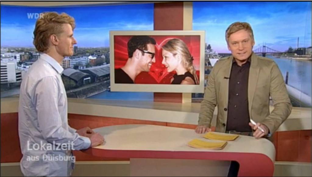 Flirtuniversity Dozent Horst Wenzel im WDR Interview
