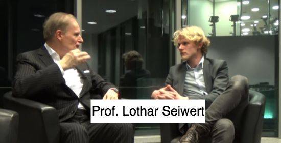 professor lothar seiwert foto mit horst Wenzel