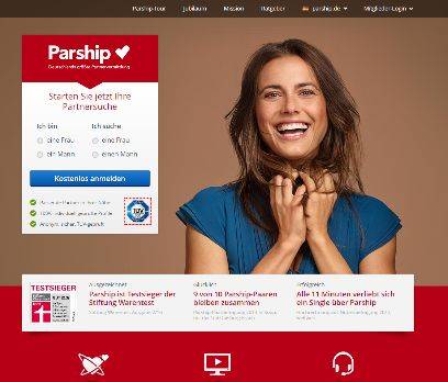 Parship Test Erfahrungen mit der Partnerbörse im Verlgiech