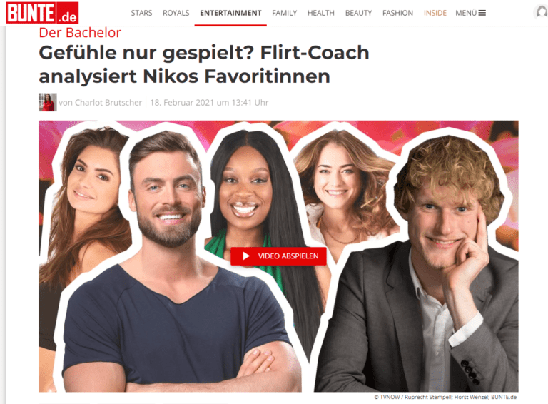 Horst Wenzel in der Bunte