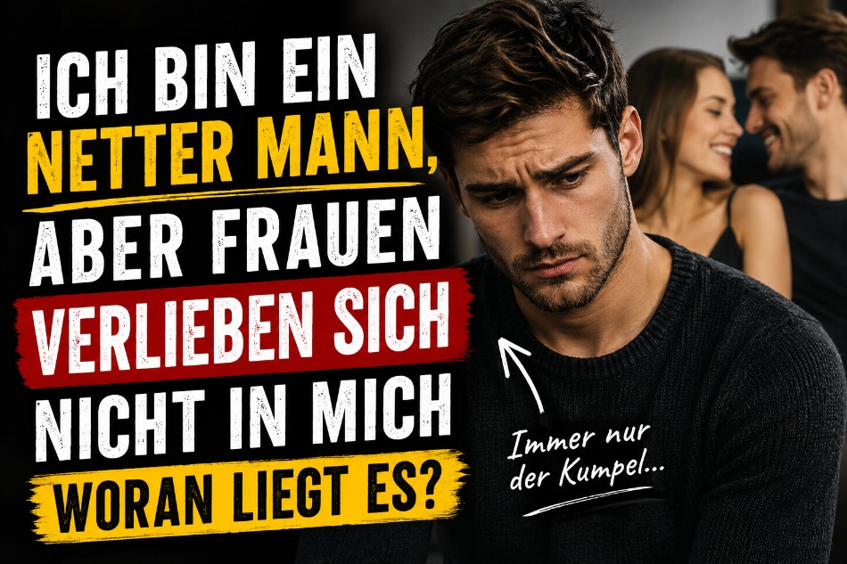 Warum Frauen dich mögen, aber nicht begehren: Der Unterschied zwischen Sympathie und Anziehung