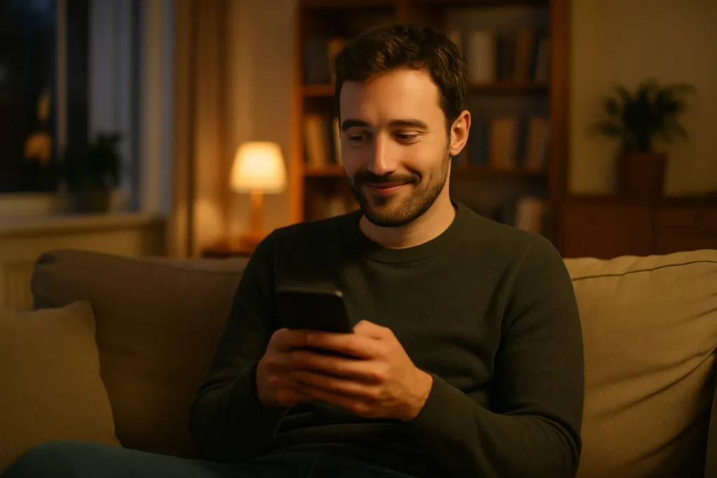 Flirtsignale im Chat deuten