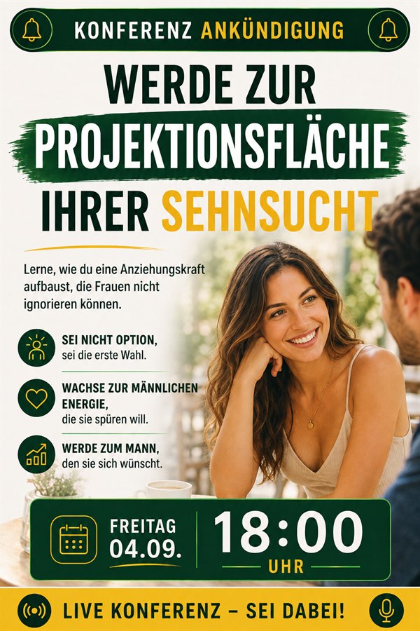 Konferenz am Freitag, 4. September, 18 Uhr